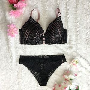 Luxe Demi Bra & Panty Set